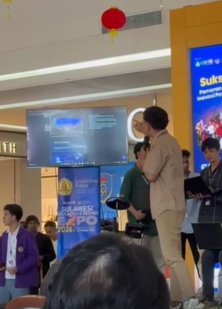 Foto momen: Presentasi di Sulawesi Education & Techno Expo 2026
